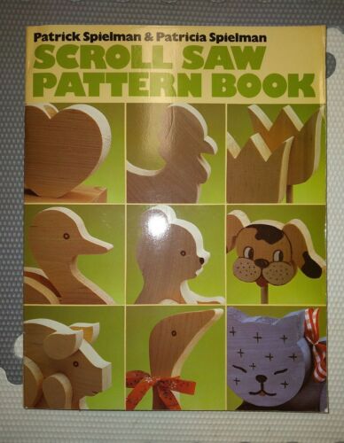 Scroll Saw Pattern Book By Patrick And Patricia Spielman 1986 Edt Unread Cond 